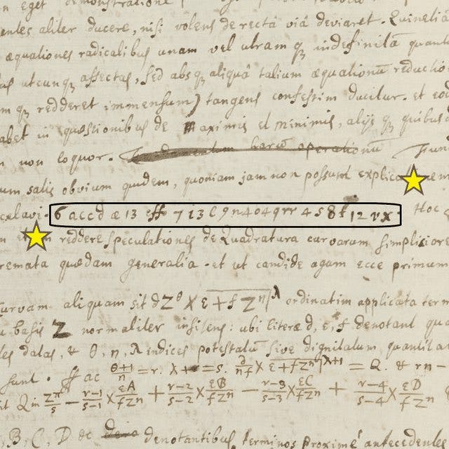 Hình đại diện cho bài viết "Bức thư Newton gởi cho Leibniz"
