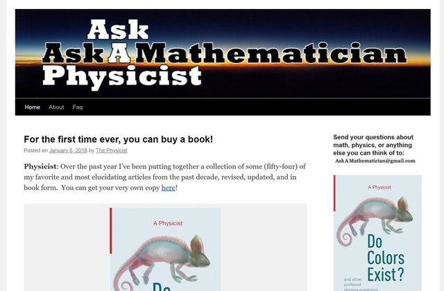 Hình đại diện cho bài viết "Hãy hỏi nhà toán học – một trang web thú vị"